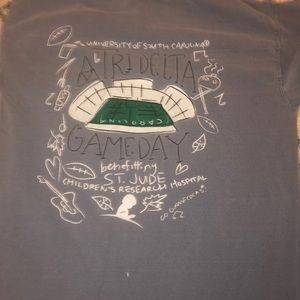 Comfort Colors Tops - USC tridelt sorority Game day Tee Comfort Colors Tops - USC tridelt sorority Game day Tee